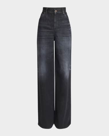 Chloe High-Rise Wide-Leg Palazzo Jeans