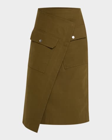 Co Cargo Wrap Skirt