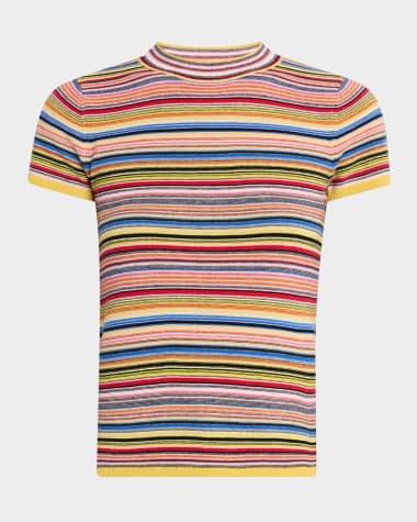 PISTOLA Selene Stripe Sweater Tee