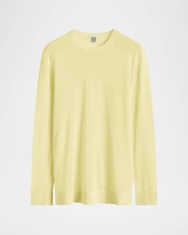 Toteme Long-Sleeve Cashmere Oversized Sweater