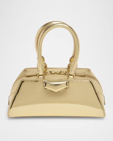 Givenchy Antigona Mini Top-Handle Bag in Mirror Laminated Leather