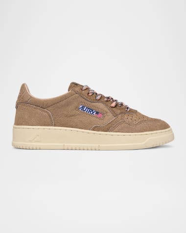 AUTRY Medalist Low-Top Calf Hair Sneakers