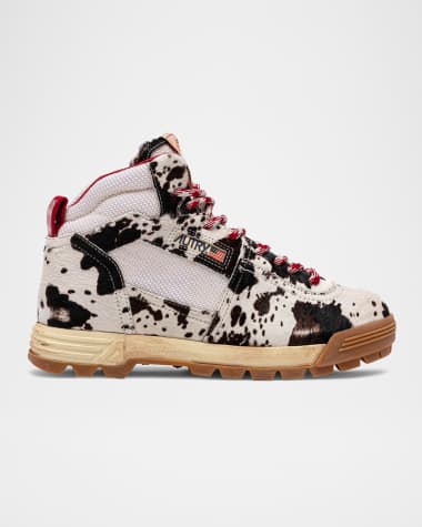 AUTRY Malga High-Top Calf Hair Sneakers