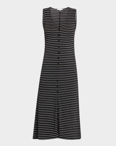 Rag & Bone The Knit Button Tank Dress