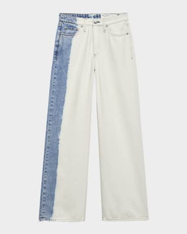Rag & Bone Featherweight Logan Wide-Leg Jeans