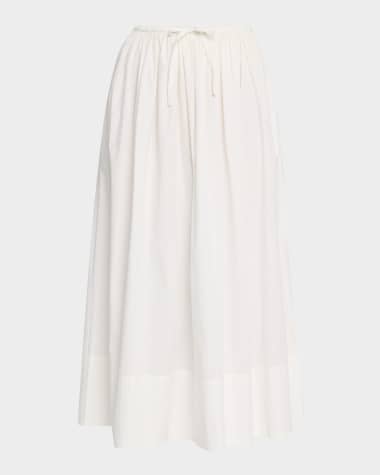 PISTOLA Noelle Poplin Maxi Skirt