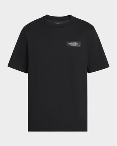 Amiri Men's Label Cotton T-Shirt