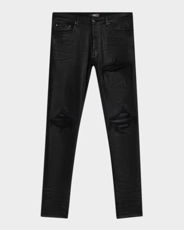 Amiri Men's MX1 Waxed Skinny Jeans