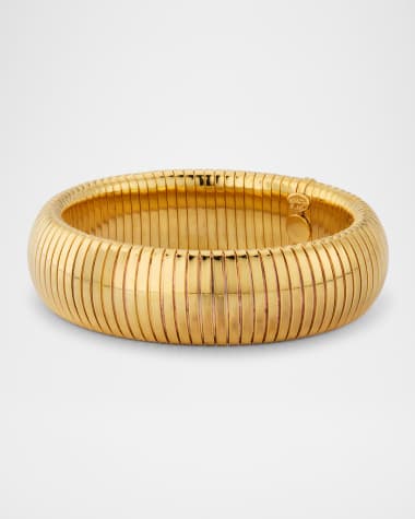 Kenneth Jay Lane Snake Chain Stretch Bracelet