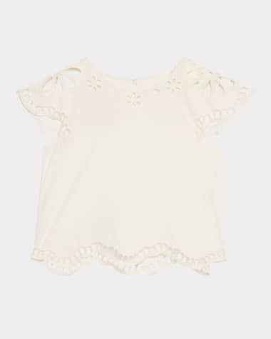 The Great Super Bloom Eyelet Top