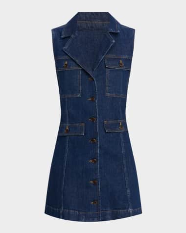 PAIGE Andria Denim Shirtdress