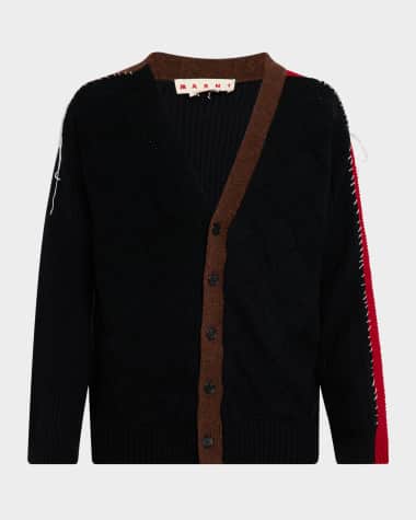 Marni Men's Wool Mix Knit Cardigan