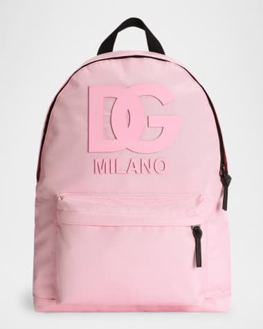 Dolce&Gabbana Girl's DG Patch Nylon Backpack
