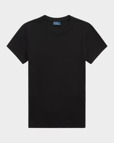 Polo Ralph Lauren Slim Fit Ribbed Cotton Tee