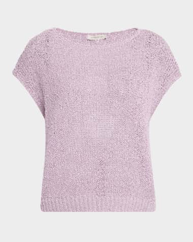 Lafayette 148 New York Bateau-Neck Knit Sweater
