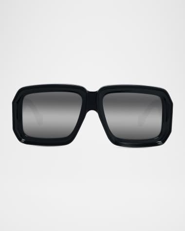 Loewe Signature Square Mirrored Sunglasses