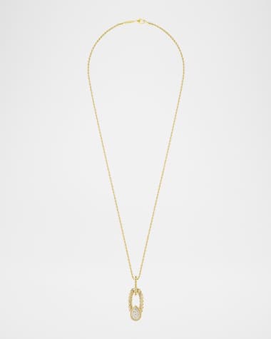 Boucheron Serpent Boheme Vintage 18K Yellow Gold Diamond Pendant Necklace, 20"L