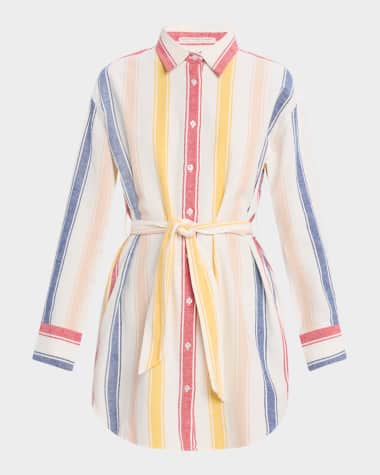 MOTHER The Roomie Frenchie Shirtdress