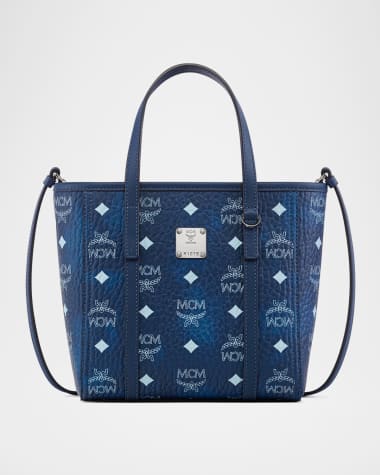 MCM Toni Mini Visetos Shopper Top-Handle Bag