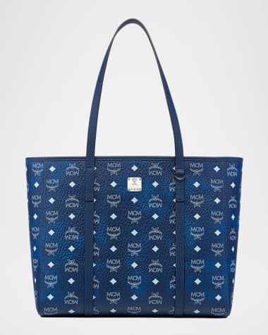 MCM Toni Medium Visetos Shopper Tote Bag
