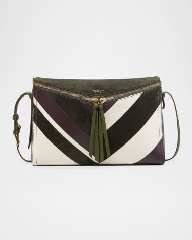 MCM 3D Diamond Medium Visetos Shoulder Bag