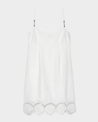 Rails Susana Seashell Embroidered Mini Dress