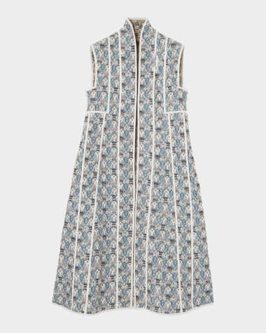 Loro Piana Veneziano Silk Long Vest