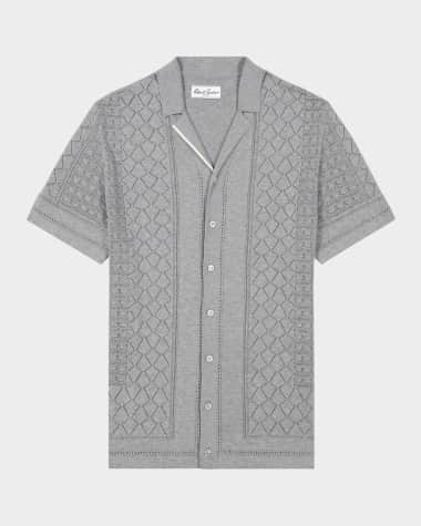 Robert Graham Men's Delmar Button-Down Sweater