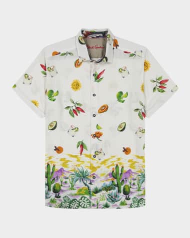 Robert Graham Men's Mezcal Short-Sleeve Shirt