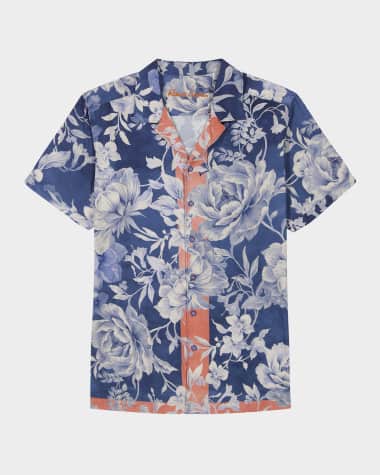 Robert Graham Men's Malta Floral Camp Shirt