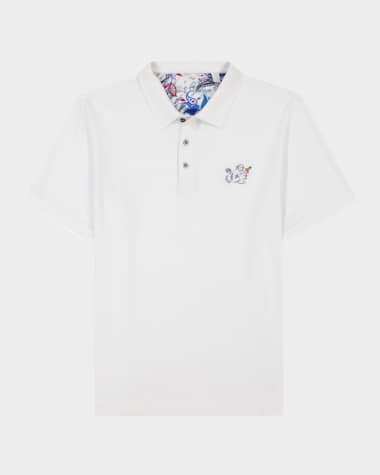 Robert Graham Men's Monkey Business Polo Shirt