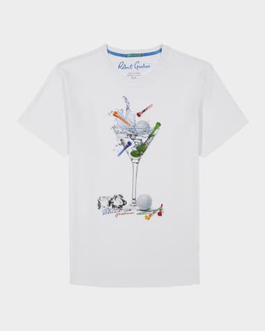 Robert Graham Men's On The Green Graphic T-Shirt