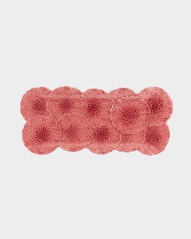 Bordallo Pinheiro Maria Flor Dahlia Tart Tray