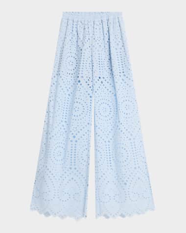 Generation Love Connie Wide-Leg Eyelet Pants