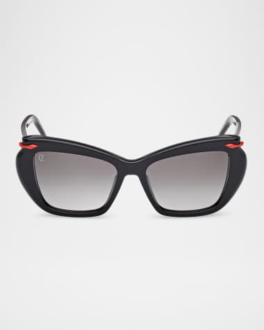 Christian Louboutin Square Acetate Sunglasses