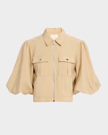 Cinq a Sept Ottie Short-Sleeve Jacket