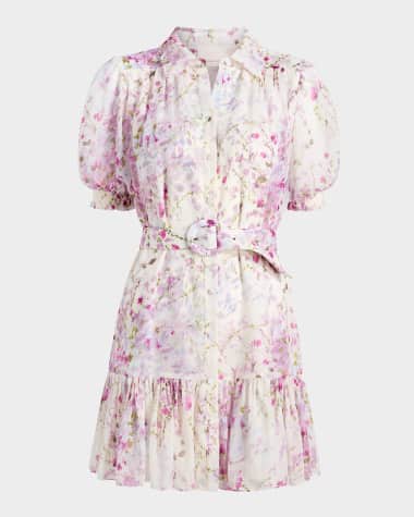 Cinq a Sept Halbini Midsummer Bloom Mini Dress