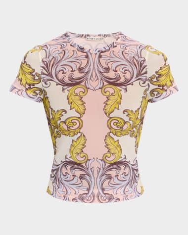 Alice + Olivia Day Dreamer Tess Crewneck Tee