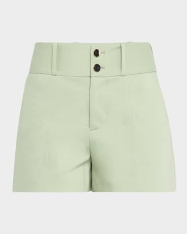 Alice + Olivia Mame High-Rise Shorts
