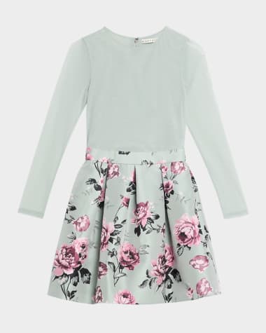 Alice + Olivia Chara Pleated Party Dress