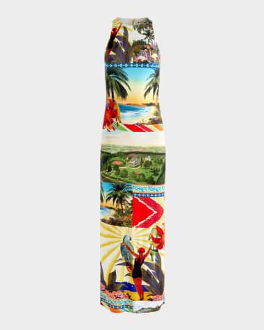 Alice + Olivia Island Dreams Pania Maxi Dress