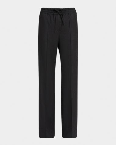Pantalon Femme En Cuir D'agneau Tom Ford Taille 40IT - Extra Long, Noir, Occasion Très Bon état