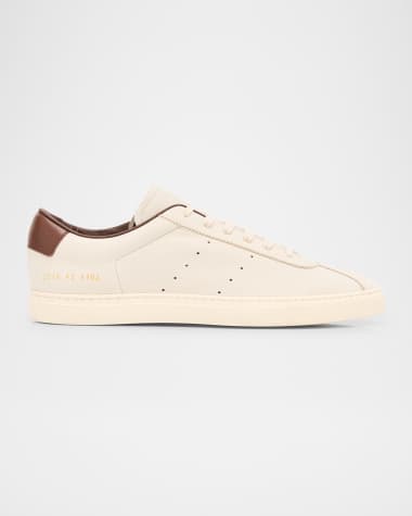 Common Projects Men's Tennis 24 Leather Low-Top Sneakers