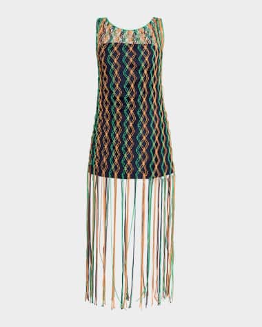 Significant Other Emelia Macramé Dress