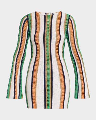Significant Other May Long-Sleeve Mini Dress