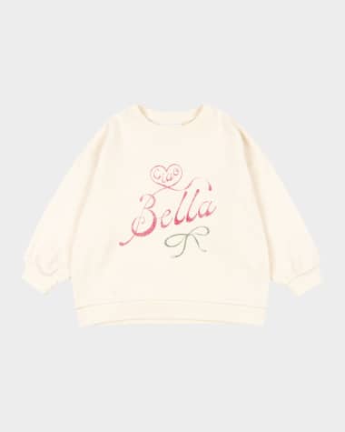 Konges Slojd Rosie H-W x Girl's Bella Sweatshirt, Size 12M-6