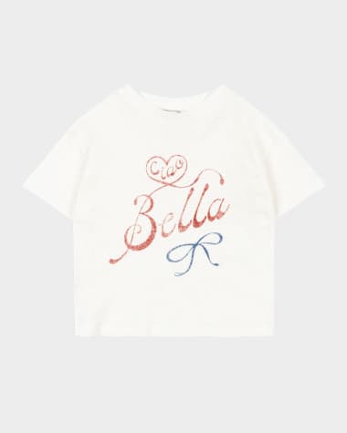 Konges Slojd Rosie H-W x Girl's Bella Short-Sleeve Tee, Size 12M-8