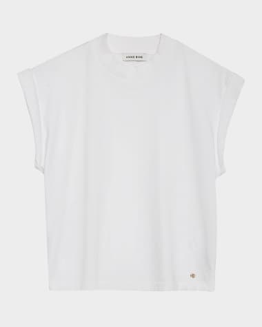 ANINE BING Caspen Short-Sleeve Tee