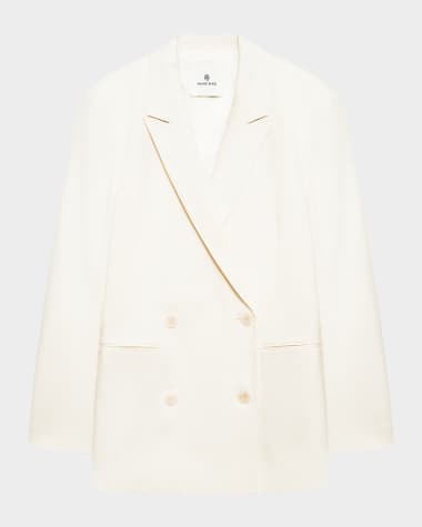 ANINE BING Jasmine Double-Breasted Blazer