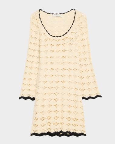 Zimmermann Rhiannon Crochet Mini Dress